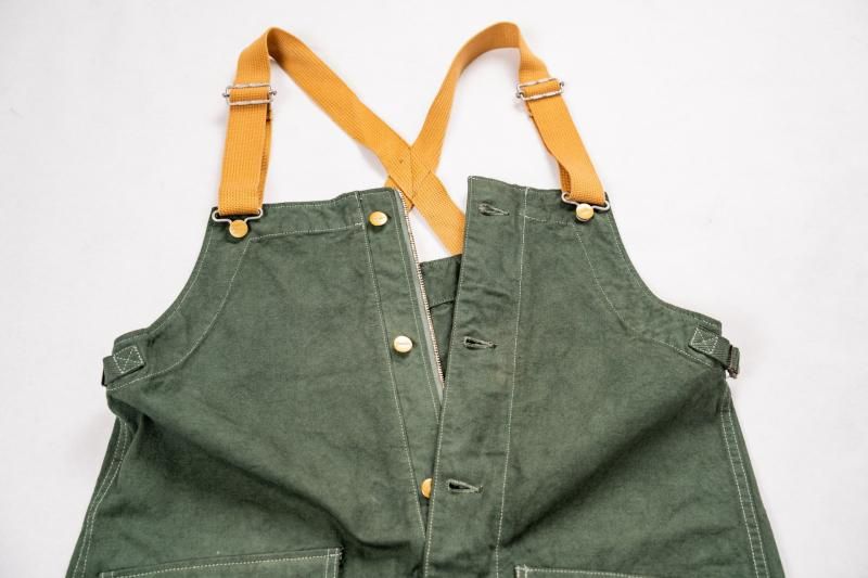 GZ-USNOA-0505GR Deck Bib Overall / デッキオーバーオール GRN