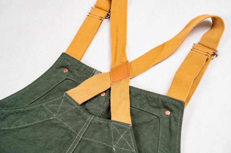 GZ-USNOA-0505GR Deck Bib Overall / デッキオーバーオール GRN
