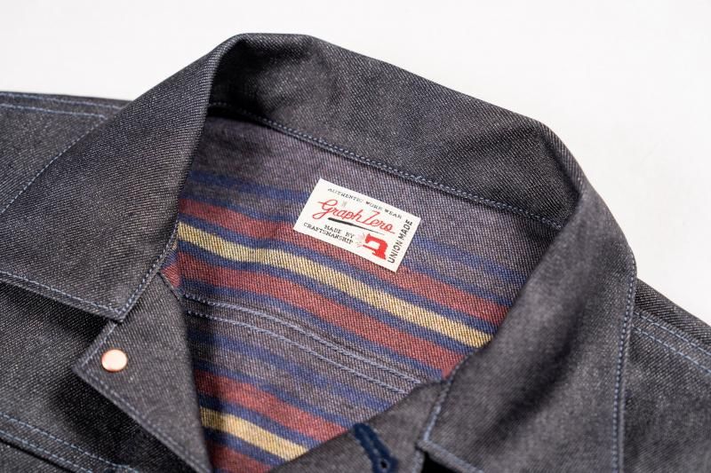 GZ-GJRC-0608 Riders JeanJacket-コーティングデニム- - 倉敷 GZ-GJRC-0608 Riders JeanJacket-コーティングデニム- - 倉敷