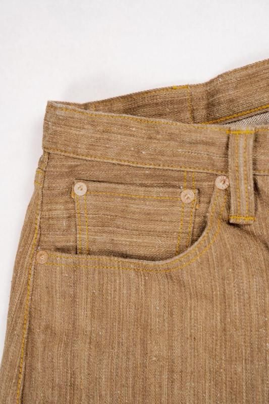 新品未使用 グラフゼロ GZ-NPST 天然染めジーンズ 柿渋 32インチ GZ-NPST-KAKI 13oz 天然染めネップストレートジーンズ 柿渋 - 倉敷美観