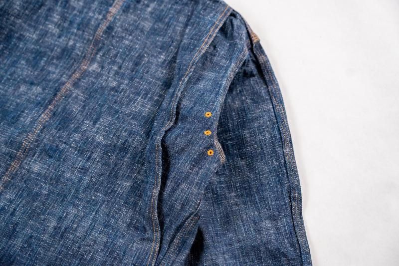 LA PEAU DE GEM  カバーオール GZ-KSCA-G.ID かせ染めカバーオールG.ID - 倉敷美観地区デニム