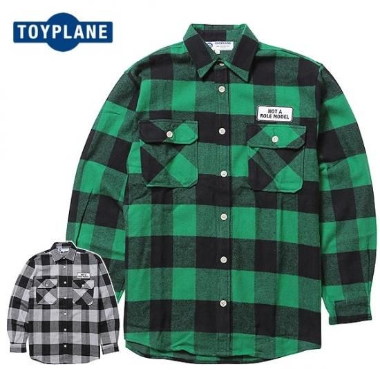 <img class='new_mark_img1' src='https://img.shop-pro.jp/img/new/icons12.gif' style='border:none;display:inline;margin:0px;padding:0px;width:auto;' />TOYPLANE  L/S BIG HVY FLANNEL SHIRT