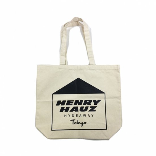 <img class='new_mark_img1' src='https://img.shop-pro.jp/img/new/icons50.gif' style='border:none;display:inline;margin:0px;padding:0px;width:auto;' />HENRY HAUZ LOGO TOTE