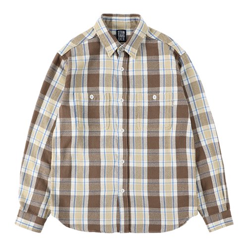 STANDARD CALIFORNIA SD Flannel Check Shirt - FLOATER