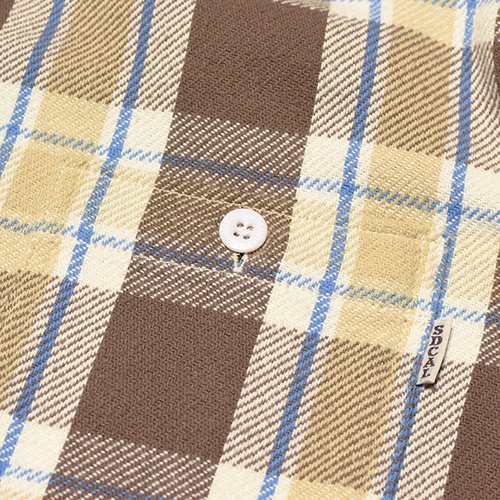 STANDARD CALIFORNIA SD Flannel Check Shirt - FLOATER