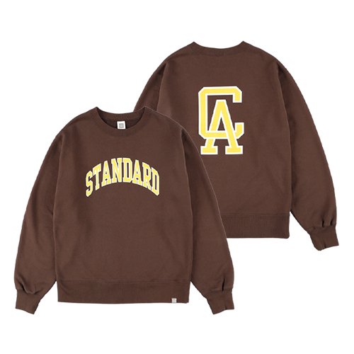 STANDARD CALIFORNIA SD Heavyweight Pima Logo Sweat - FLOATER