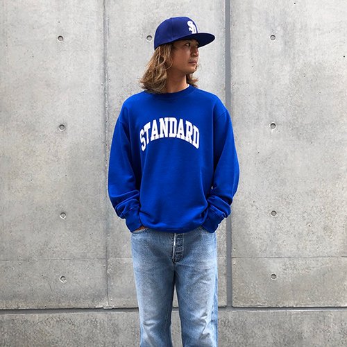 STANDARD CALIFORNIA SD Heavyweight Pima Logo Sweat - FLOATER