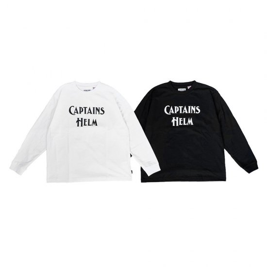 <img class='new_mark_img1' src='https://img.shop-pro.jp/img/new/icons24.gif' style='border:none;display:inline;margin:0px;padding:0px;width:auto;' />CAPTAINS HELM #BACTERIA-PROOF LOGO L/S TEE