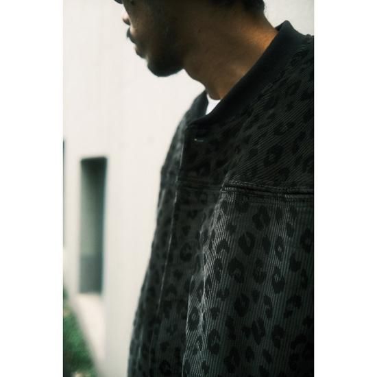 CAPTAINS HELM #LEOPARD CORDUROY JACKET - FLOATER