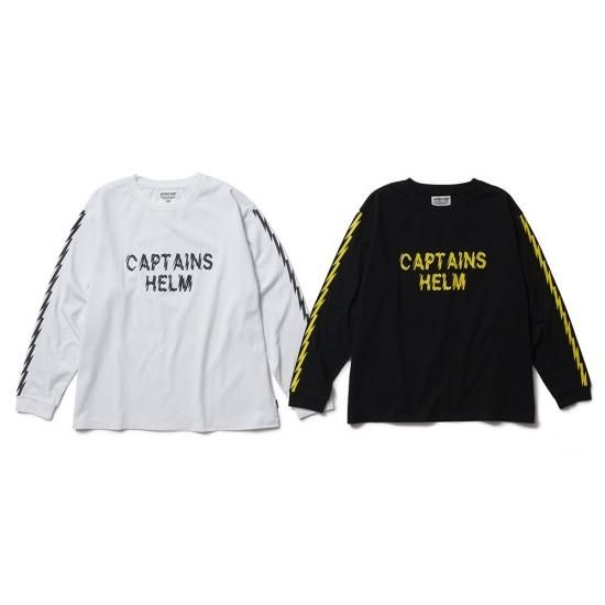 <img class='new_mark_img1' src='https://img.shop-pro.jp/img/new/icons50.gif' style='border:none;display:inline;margin:0px;padding:0px;width:auto;' />CAPTAINS HELM #THUNDER LINE L/S TEE