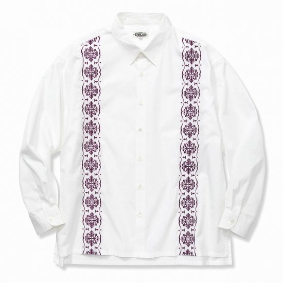 <img class='new_mark_img1' src='https://img.shop-pro.jp/img/new/icons12.gif' style='border:none;display:inline;margin:0px;padding:0px;width:auto;' />CALEE Cotton broad cloth guayabera shirt