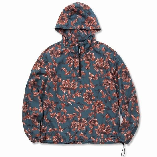 ジャケット・アウター CALEE AlloverFlowerPattern Anorak Parka CALEE Allover flower pattern anorak parka - FLOATER