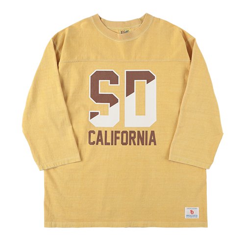 STANDARD CALIFORNIA SD Heavyweight Football Logo T - FLOATER