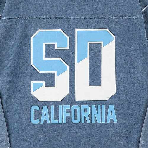 STANDARD CALIFORNIA SD Heavyweight Football Logo T - FLOATER