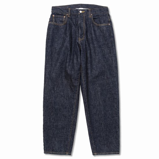 <img class='new_mark_img1' src='https://img.shop-pro.jp/img/new/icons12.gif' style='border:none;display:inline;margin:0px;padding:0px;width:auto;' />CALEE Vintage reproduct wide silhouette denim pants -one wash-