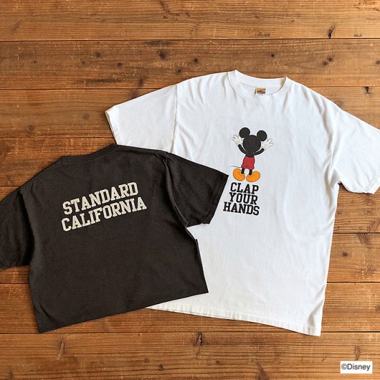 STANDARD CALIFORNIA DISNEY × SD Clap Your Hands T - FLOATER