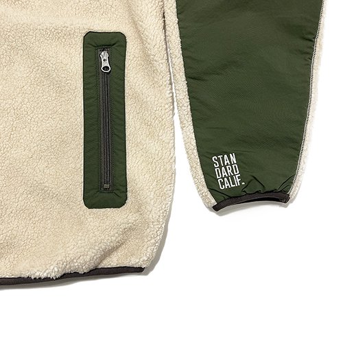 STANDARD CALIFORNIA SD Reversible Fleece Jacket - FLOATER