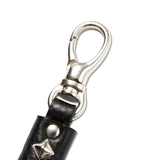 CALEE Studs leather key ring Type A - FLOATER