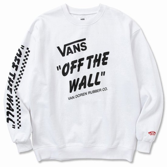 <img class='new_mark_img1' src='https://img.shop-pro.jp/img/new/icons50.gif' style='border:none;display:inline;margin:0px;padding:0px;width:auto;' />CALEE × VANS Drop shoulder crew neck sweat