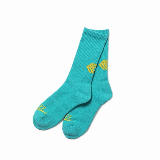 <img class='new_mark_img1' src='https://img.shop-pro.jp/img/new/icons12.gif' style='border:none;display:inline;margin:0px;padding:0px;width:auto;' />CALEE TM Logo color pile socks