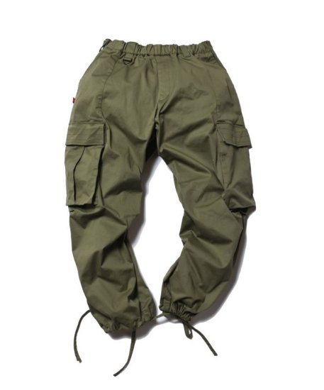 Nylon Oversized Cargo Pants CY26 - Lewkin