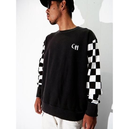 CAPTAINS HELM #CHECKER LOGO SWEAT - FLOATER