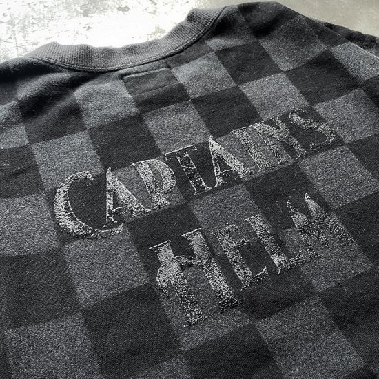 CAPTAINS HELM #CHECKER LOGO SWEAT - FLOATER