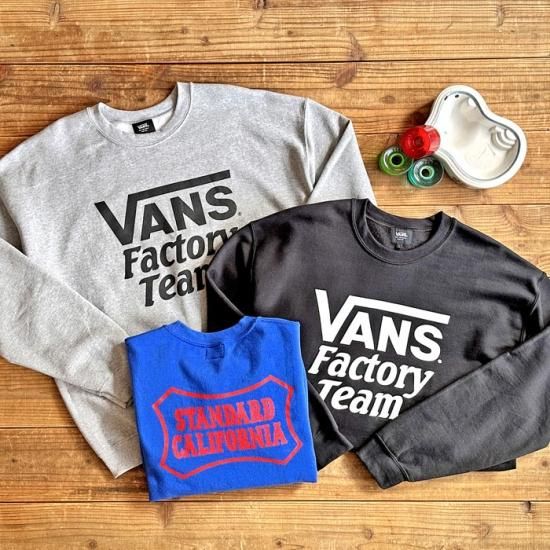 STANDARD CALIFORNIA VANS × SD Logo Sweat - FLOATER