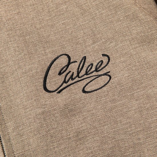 CALEE Vintage tweed type lib jacket