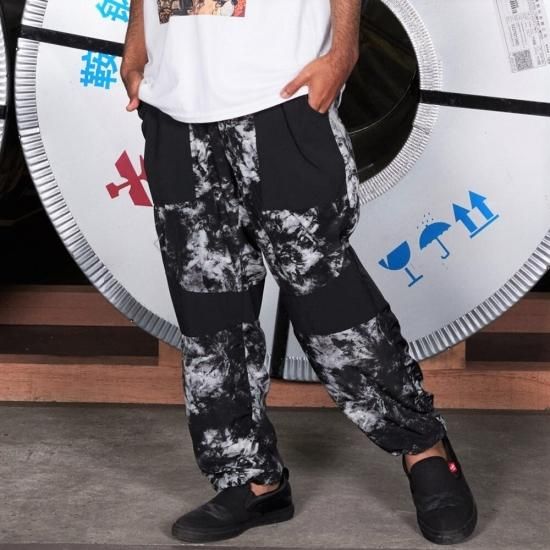 パネルフラワーパンツ/PANEL FLOWER PANTS CLANE（クラネ）の「【CLANE(クラネ)】パネルフラワーパンツ