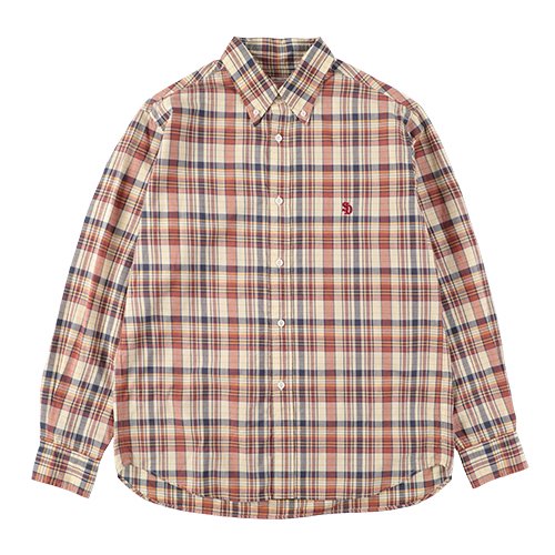 STANDARD CALIFORNIA SD Madras Check Shirt - FLOATER