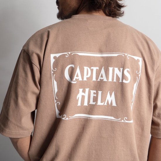 CAPTAINS HELM #LOGO&MASK TEE - FLOATER