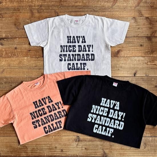 【L】Standard California  US Cotton Logo T