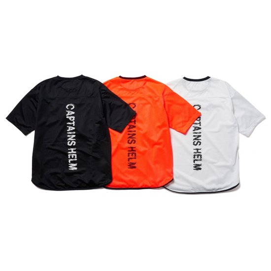 CAPTAINS HELM DOUBLE MESH FOOTBALL TEEメンズ - Tシャツ/カットソー