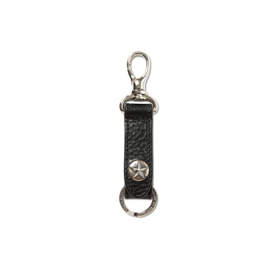 <img class='new_mark_img1' src='https://img.shop-pro.jp/img/new/icons50.gif' style='border:none;display:inline;margin:0px;padding:0px;width:auto;' />CALEE Silver star concho leather key ring