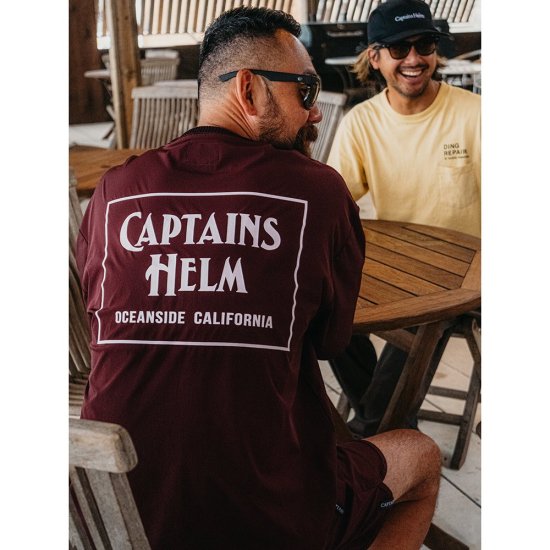 CAPTAINS HELM #DRY STRETCH SURF TEE - FLOATER