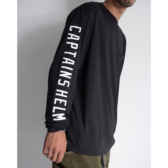 CAPTAINS HELM #CORDURA® HONEYCOMB DRY TECH LS TEE - FLOATER