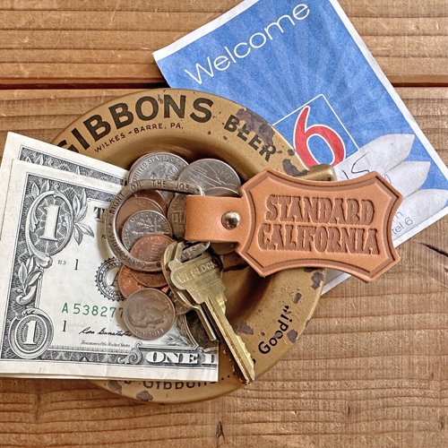 STANDARD CALIFORNIA × Button Works SD Shield Logo Key Holder - FLOATER