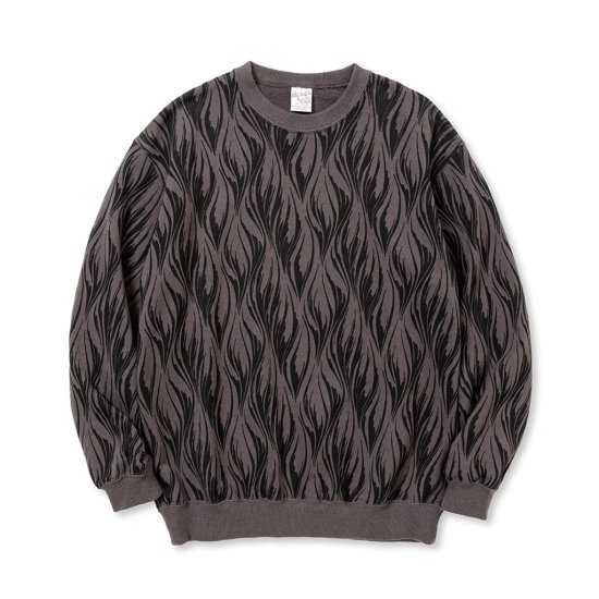 <img class='new_mark_img1' src='https://img.shop-pro.jp/img/new/icons50.gif' style='border:none;display:inline;margin:0px;padding:0px;width:auto;' />CALEE FEATER PATTERN CREW NECK SW