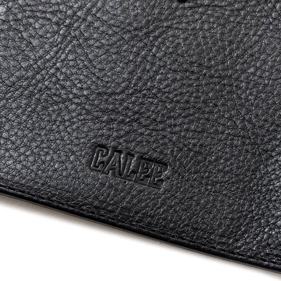 CALEE STUDS LEATHER MULTI POUCH LARGE - FLOATER