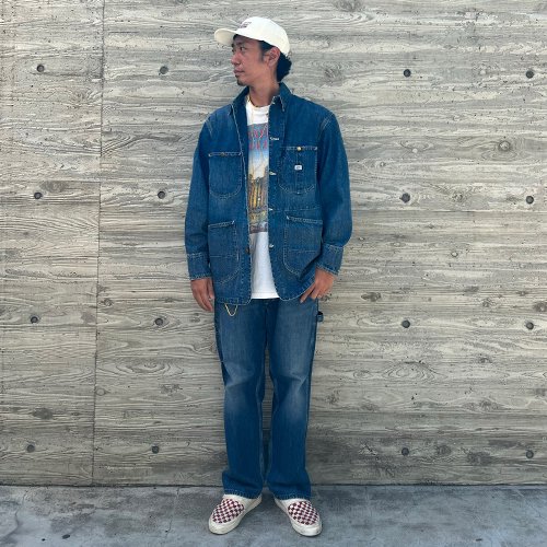 STANDARD CALIFORNIA Lee × SD Coverall Jacket Vintage Wash - FLOATER