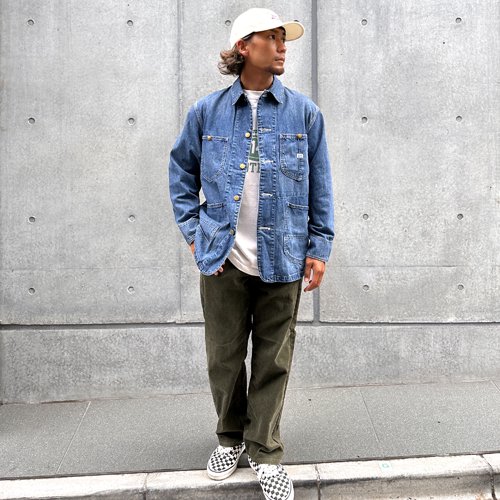 STANDARD CALIFORNIA Lee × SD Coverall Jacket Vintage Wash - FLOATER