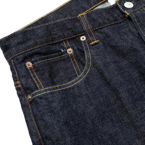 CALEE VINTAGE REPRODUCT TAPERED DENIM PANTS OW - FLOATER