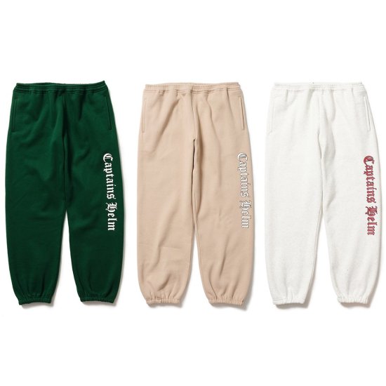 <img class='new_mark_img1' src='https://img.shop-pro.jp/img/new/icons12.gif' style='border:none;display:inline;margin:0px;padding:0px;width:auto;' />CAPTAINS HELM #HELM LOCAL SWEAT PANTS
