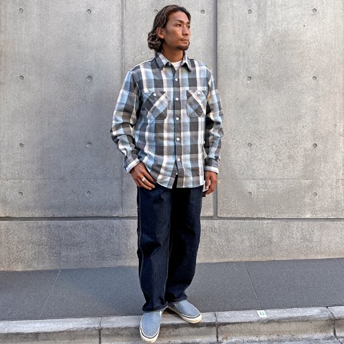 STANDARD CALIFORNIA SD Heavy Flannel Check Shirt - FLOATER