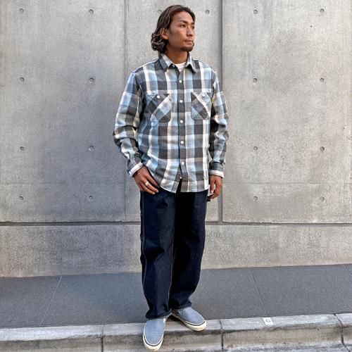 STANDARD CALIFORNIA SD Heavy Flannel Check Shirt - FLOATER