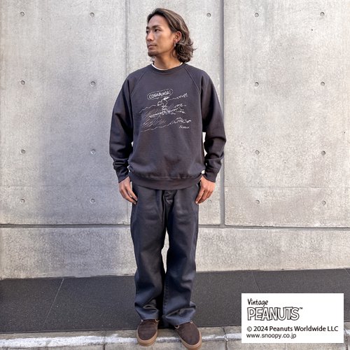 STANDARD CALIFORNIA SNOOPY × SD Cowabunga Crew Sweat - FLOATER