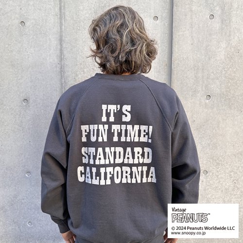 STANDARD CALIFORNIA SNOOPY × SD Cowabunga Crew Sweat - FLOATER