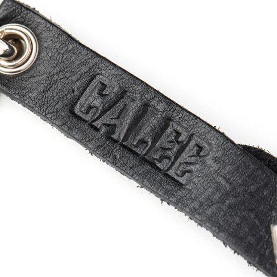 CALEE STUDS LEATHER ASSORT KEY RING TYPE II B - FLOATER
