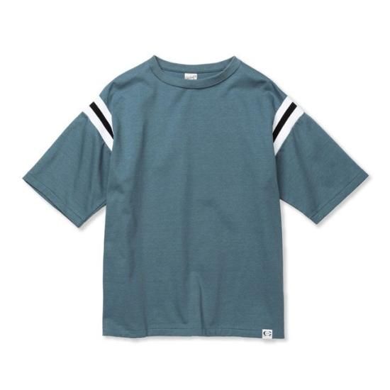 CALEE 】 VINTAGE TYPE FOOT BALL TEE ( フットボールTシャツ
